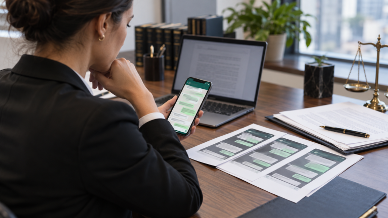 Mensagens de WhatsApp podem ser usadas como prova em um processo trabalhista?